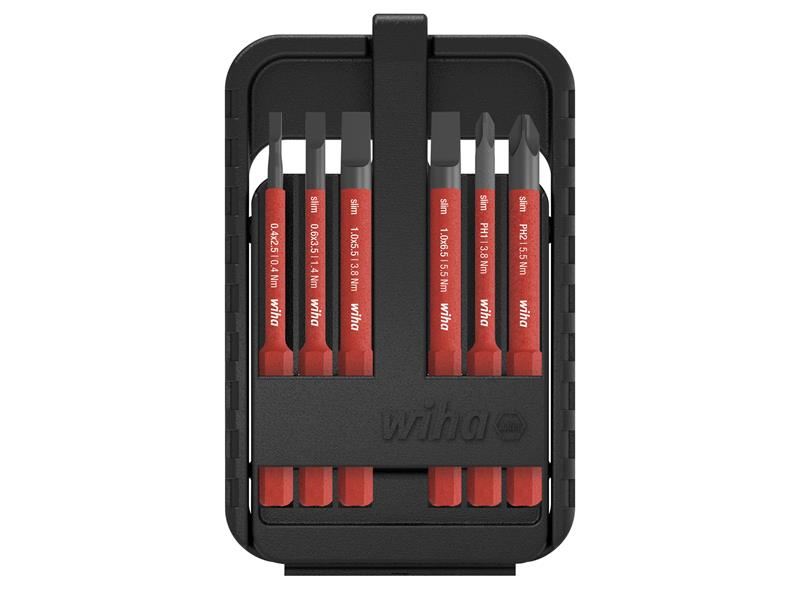WHA slimBit electric SL/PH Bit Set, 7 Piece