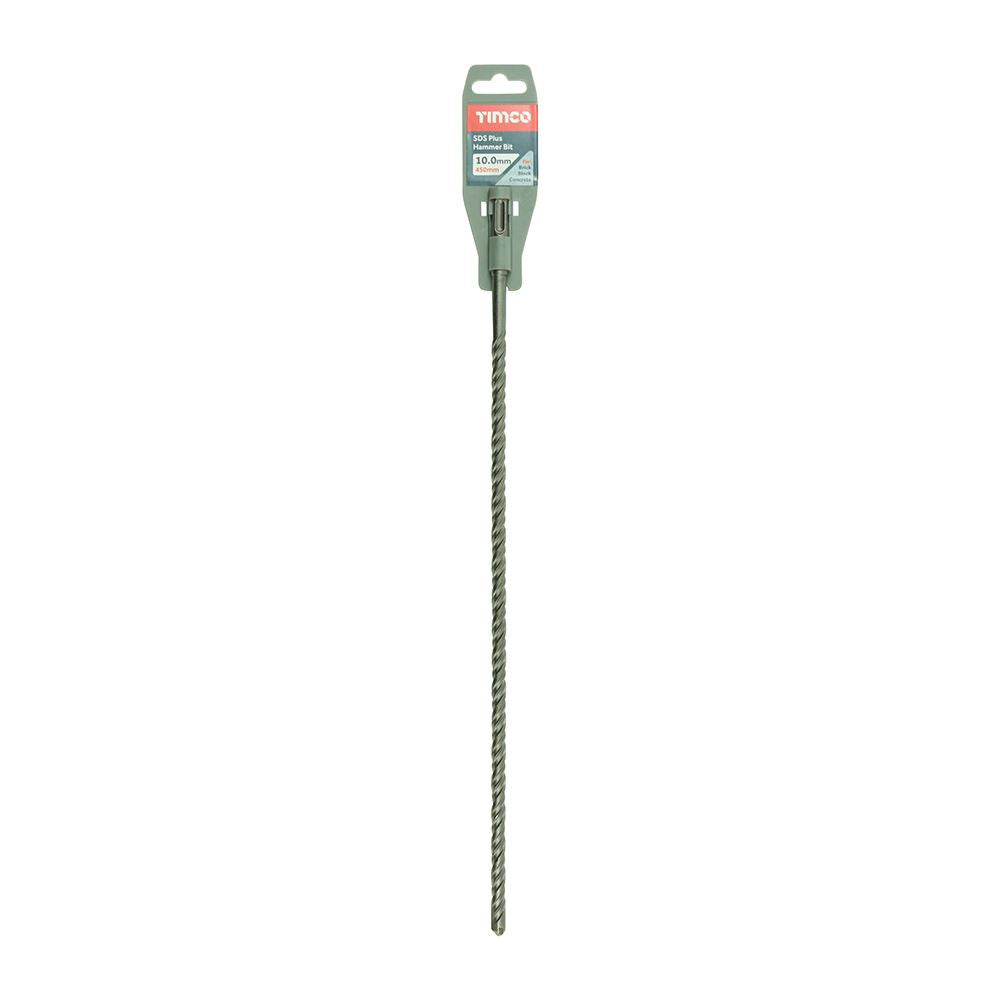 TIMCO SDS Plus Hammer Bit 10.0 x 450 Pack 1