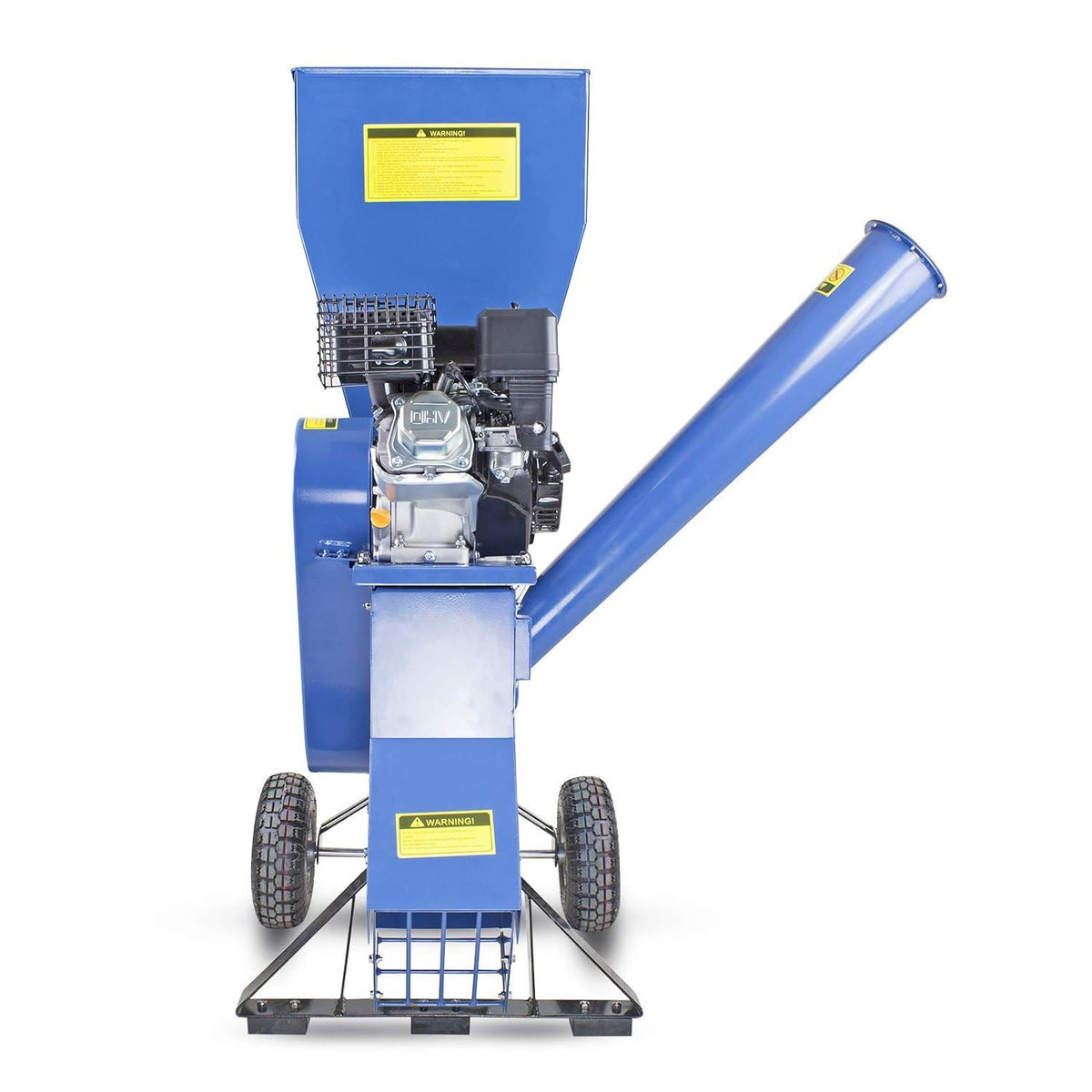 Hyundai HYCH700 Petrol Wood Chipper 208cc 76mm 4-Stroke Garden Shredder Mulcher Garden Shredder Mulcher
