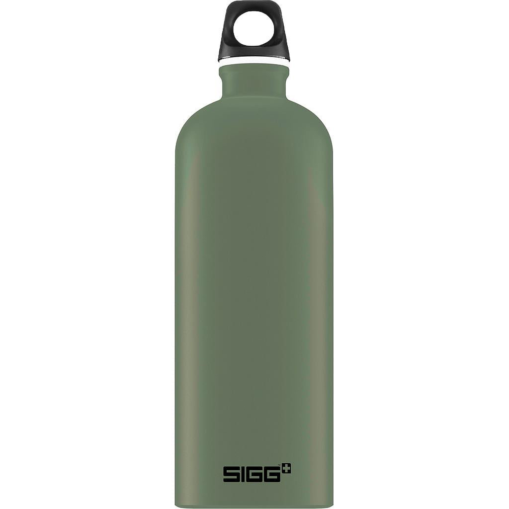 Sigg Traveller Water Bottle Leaf Green 1L