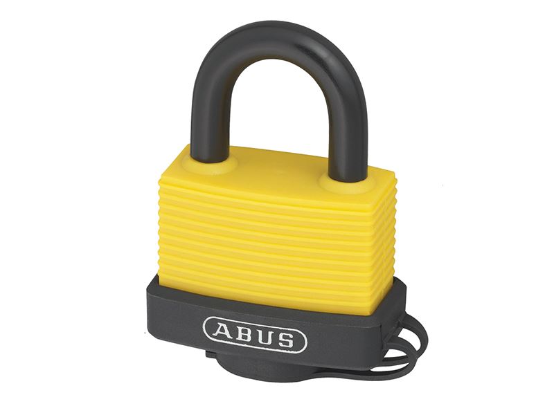 ABUS 49969 70AL/45mm Aluminium Padlock Yellow Keyed Alike 6401