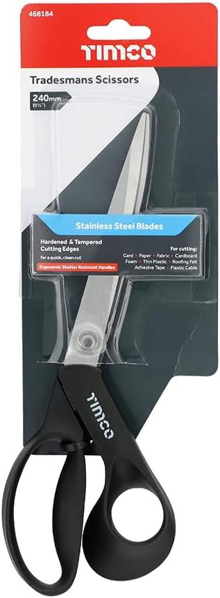 TIMCO Tradesmans Scissors 9 1/2" Pack 1