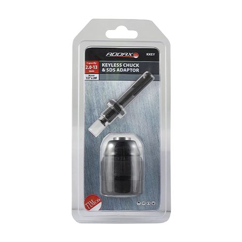 TIMCO Keyless Chuck & SDS Adaptor 1/2" Pack 1