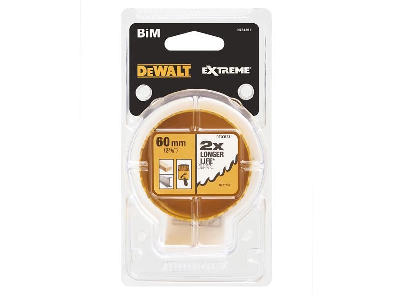 DeWalt Power Tools Extreme Bi-Metal Hole Saw 70mm
