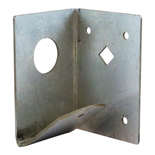 MOQ - TIMCO Arris Rail Sup Brackets - Galv 90 x 60 x 60 Pack 2