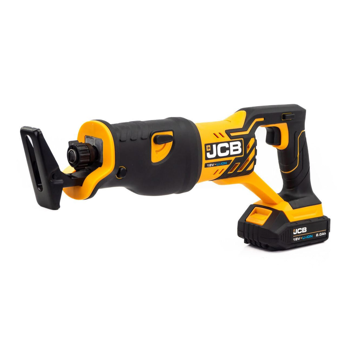 JCB 21-18RS-2X Cordless Reciprocating Saw 18V 2.0Ah 2.4A Charger 3000rpm Recip Saw Sabre Saw