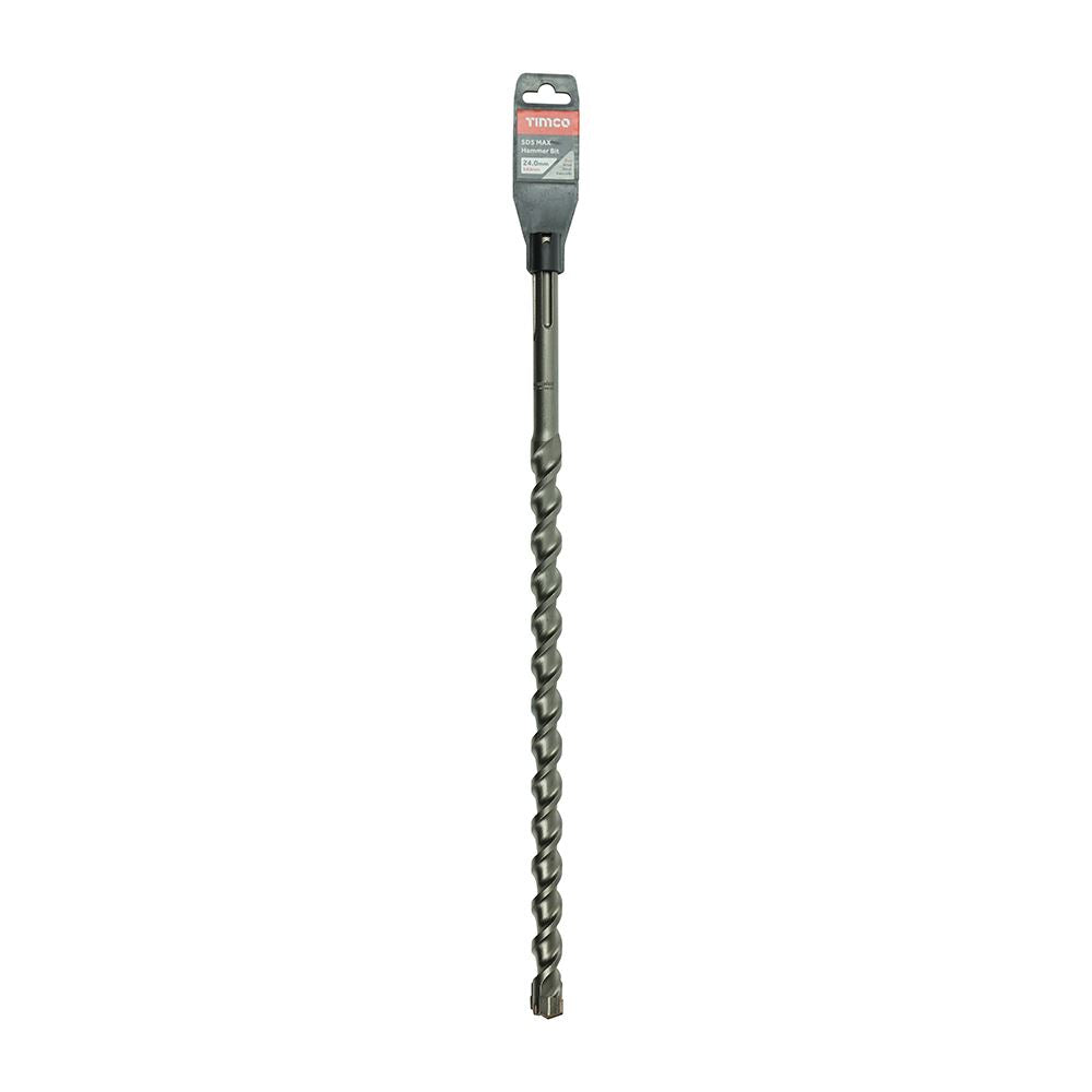 TIMCO SDS Max Hammer Bit 24 x 540 Pack 1