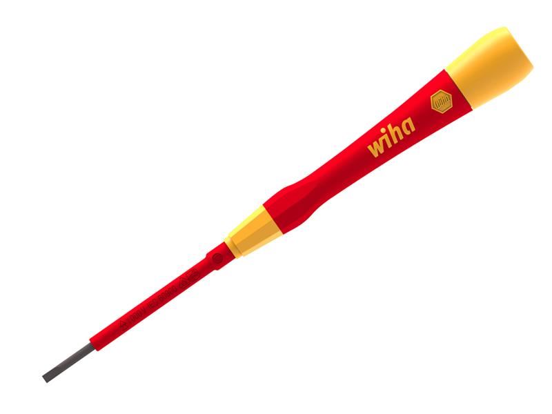 WHA PicoFinish Slotted Fine electric Screwdriver 3.5 x 65mm