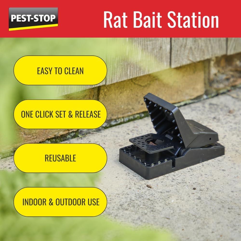 Pest Stop Sure-Set Plastic Rat Trap