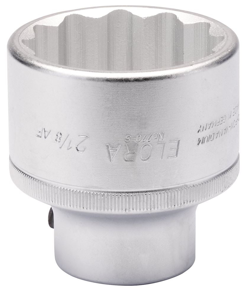 00640 Elora Elora Bi-Hexagon Socket, 2.1/8 3/4 Sq. Dr. 770-SA 2.1/8 3/4 Sockets Professional Trade DIY Workshop Garage Use