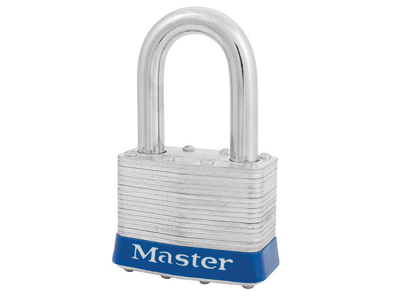 MasterLock 5KALF-A118 Laminated Steel 51mm Padlock 4-Pin - 38mm Shackle - Keyed Alike