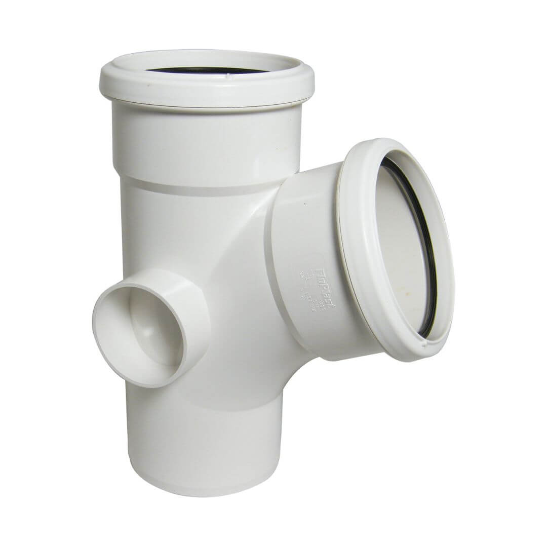 FLOPLAST RING-SEAL SNG BRANCH 112.5 DEG;4" SOIL/110 W