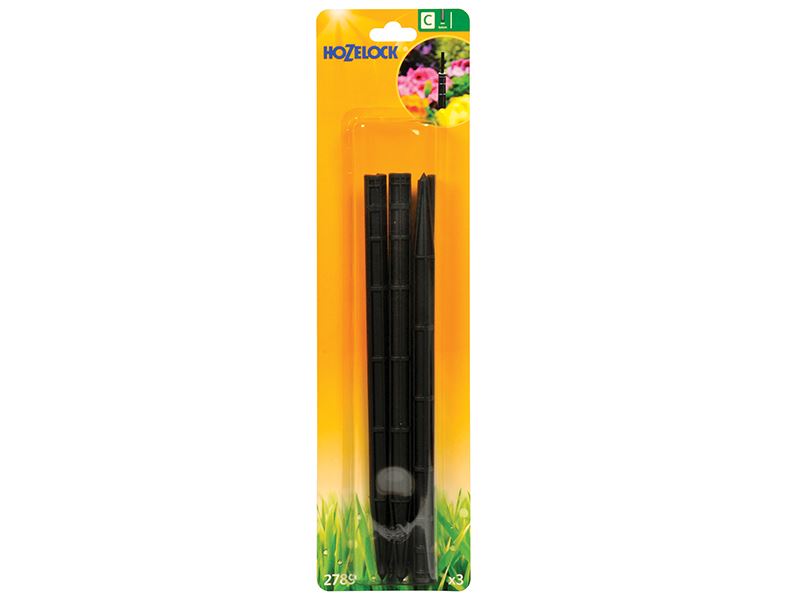 Hozelock 2789P0000 2789 High Spike 4mm/13mm (Pack 3)