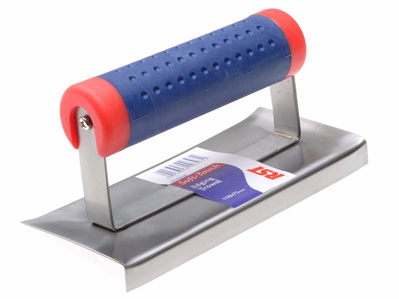 R.S.T. RTR8308 Edger Trowel Soft Touch Handle 6 x 3in