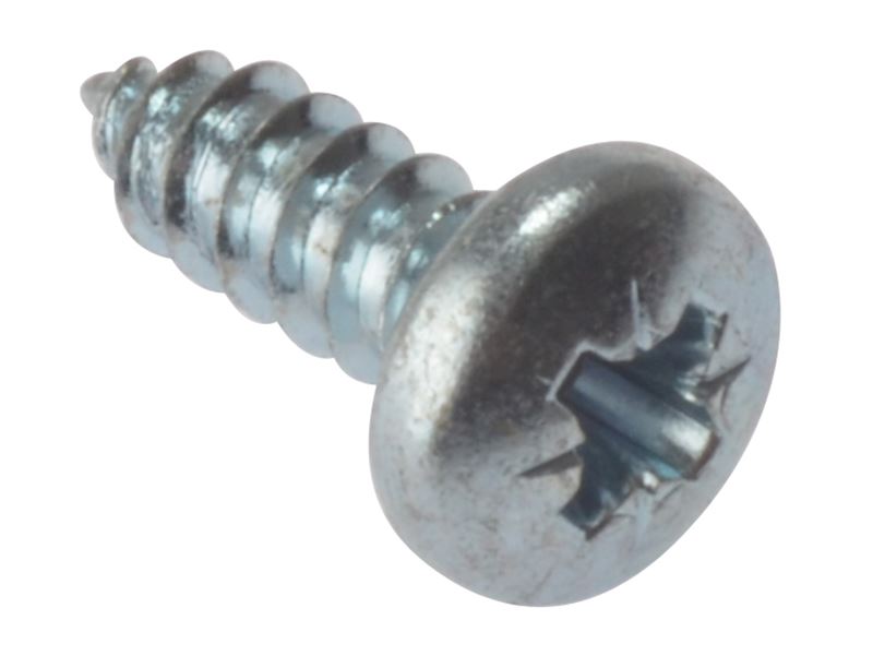 ForgeFix FORSTP210Z Self-Tapping Screw Pozi Compatible Pan Head ZP 2in x 10 Box 200 |