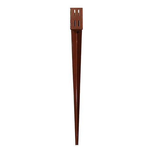 TIMCO Drive in Post Spike Quick Red 75 x 750mm Red Pack 1