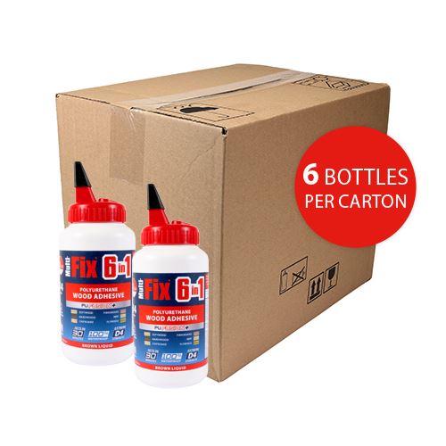 TIMCO PU Wood Adhesive 30 Min Liquid Brown 750g Pack 1.0