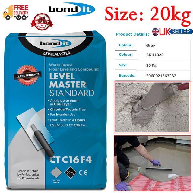 Bond It Levelmaster BDH102B Self Levelling Floor Compound 20kg SLC