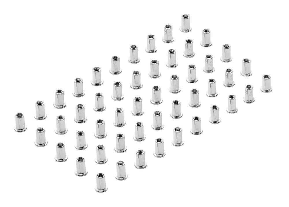 Draper THREADED INSERT RIVNUT M5X50 04052 Zinc Plated Threaded Insert Rivet Nuts