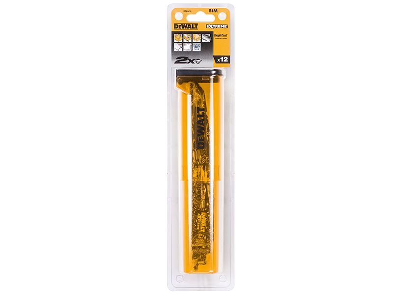 DeWalt DT2441L-QZ DT2441L 2X Life Reciprocating Saw Blade Set, 12 Piece