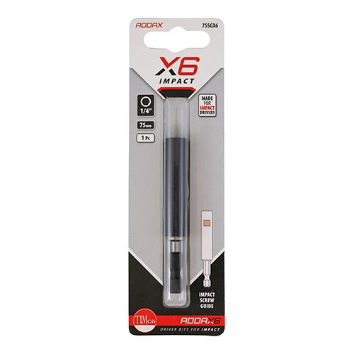 TIMCO X6 Impact Screw Guide 75mm Pack 1