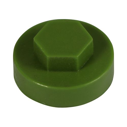 TIMCO Hex Cover Cap - Sage 19mm Pack 1000