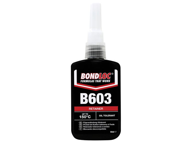 Bondloc B603-50 B603 Oil Tolerant Retaining Compound 50ml