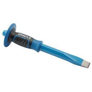 99172 Draper Expert Expert Cold Chisel with Guard, 300 x 25mm BD5G/EP Brick Bolsters Professional Trade DIY Workshop Garage Use
