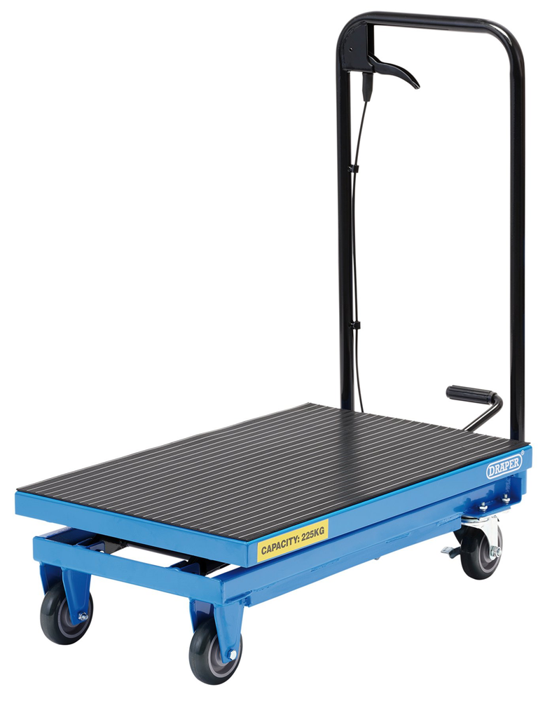 Draper HYDRAULIC LIFT TABLE 225KG 99814 99814 Hydraulic Lifting Table