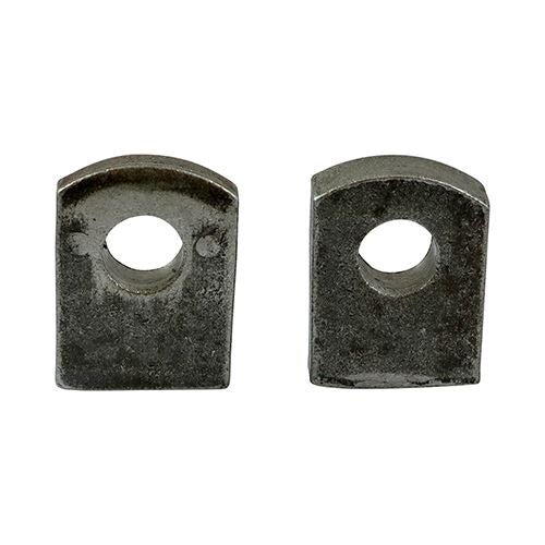 TIMCO Gate Hinge Eyes to Weld Self Coloured - 12mm | Pack of 2