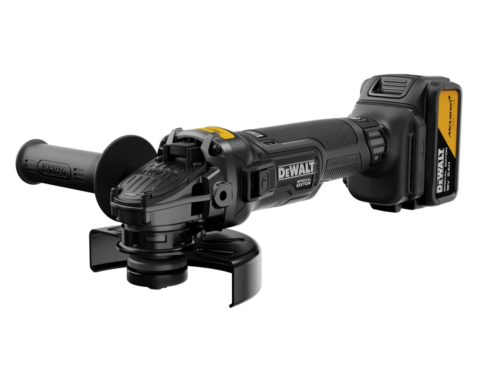 DeWalt McLaren F1 Angle Grinder 18V 115mm 1x5Ah Li-ion XR Grinder Kit
