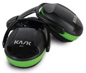 KASK SC1 HELMET ATTACHMENT EAR DEFENDERS GREEN
