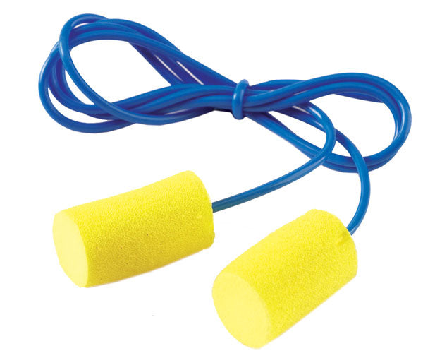 3M EAR CABOCORD CC01000 CORDED EAR PLUGS YELLOW 484X310X812MM