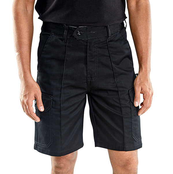 BEESWIFT CARGO POCKET SHORTS BLACK 42