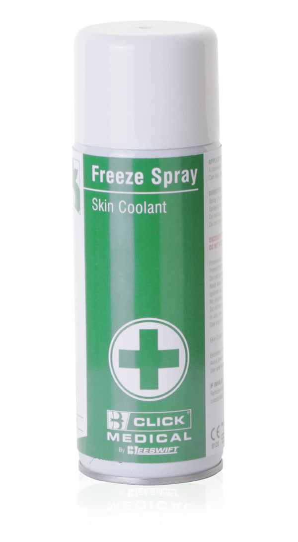 CLICK MEDICAL FREEZE SPRAY SKIN COOLANT 400ML WHITE 400ML
