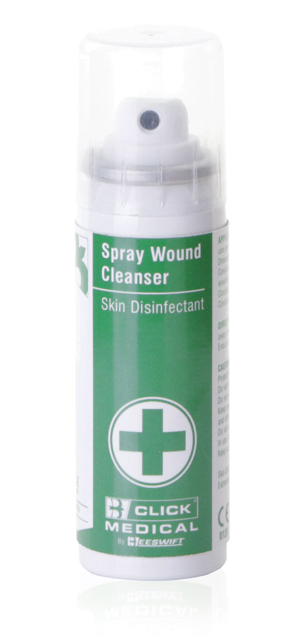 CLICK MEDICAL WOUND CLEANSER SKIN DISINFECTANT 70ML WHITE 70ML