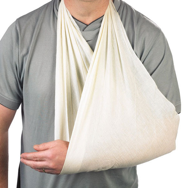 10 x CLICK MEDICAL CALICO TRIANGULAR BANDAGE - Arm Sling