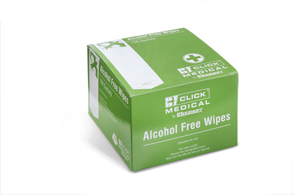 Click - CLICK MEDICAL ALCOHOL FREE WIPES -