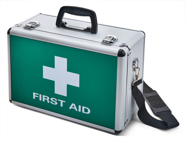 Click - CLICK MEDICAL LARGE ALUMINIUM FIRST AID CASE -