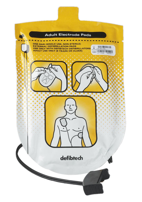 Click - LIFELINE ADULT DEFIBRILLATOR PAD SET (DDP-100) -
