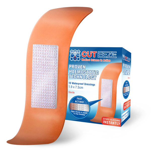 Click - CLICK WASHPROOF HAEMOSTATIC PLASTERS (PK 10) -