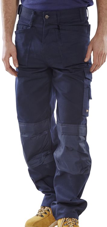BEESWIFT PREMIUM MULTI PURPOSE TROUSERS NAVY BLUE 34