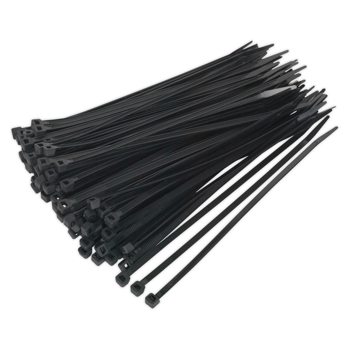 SEALEY - CT20048P100 Cable Tie 200 x 4.8mm Black Pack of 100