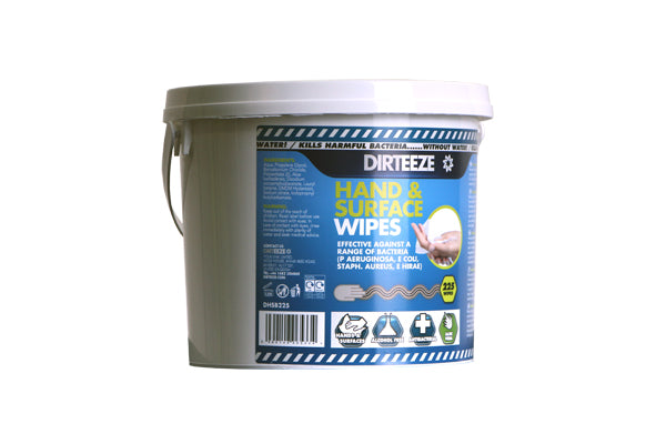 Dirteeze - HAND AND SURFACE WIPES BUCKET -