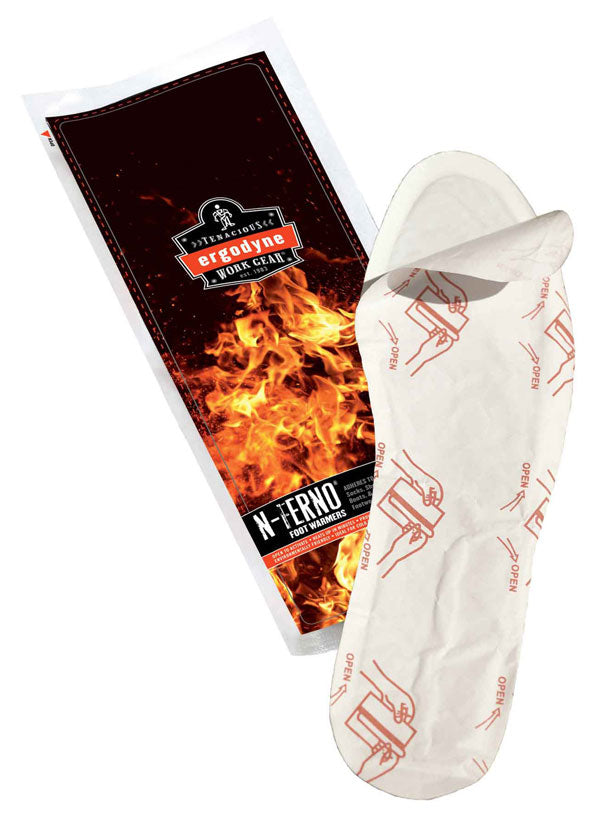 N-FERNO FULL FOOT WARMING PACKS WHITE L/XL