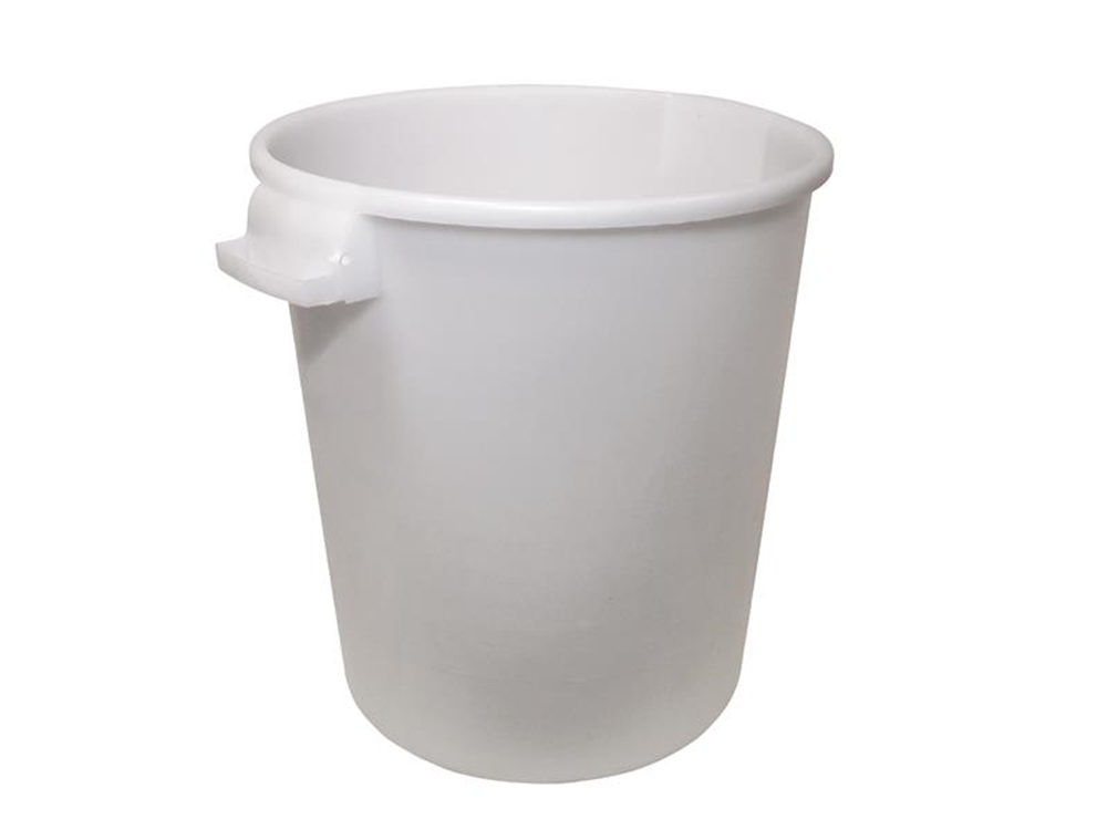 Faithfull FAI10GBUCKET Builder's Bucket 50 litre (10 gallon) - White |