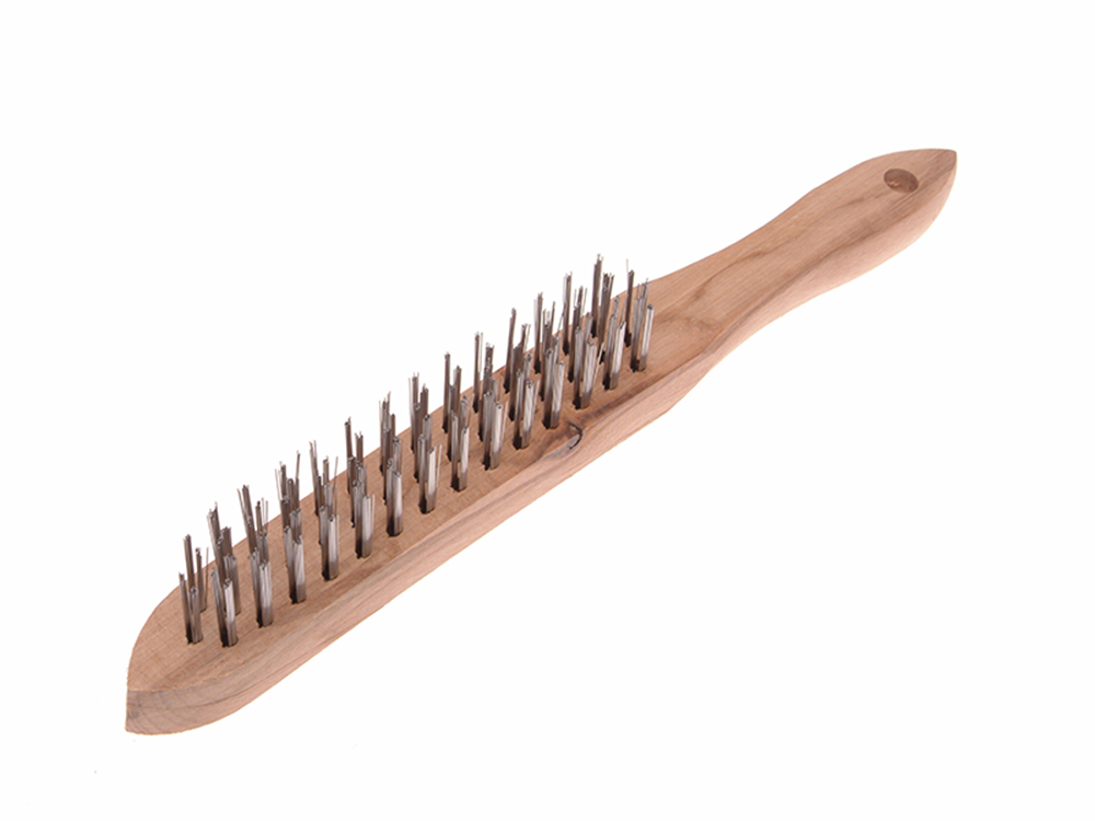 Faithfull FAI5803 580/3 Lightweight Scratch Brush - 3 Row |