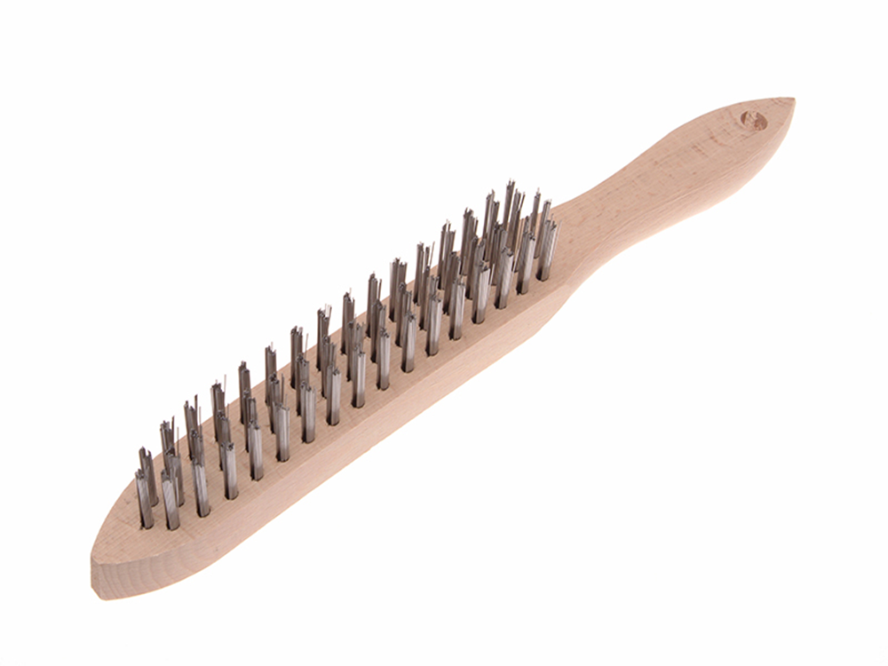 Faithfull FAI6803 680/3 Heavy-Duty Scratch Brush - 3 Row |