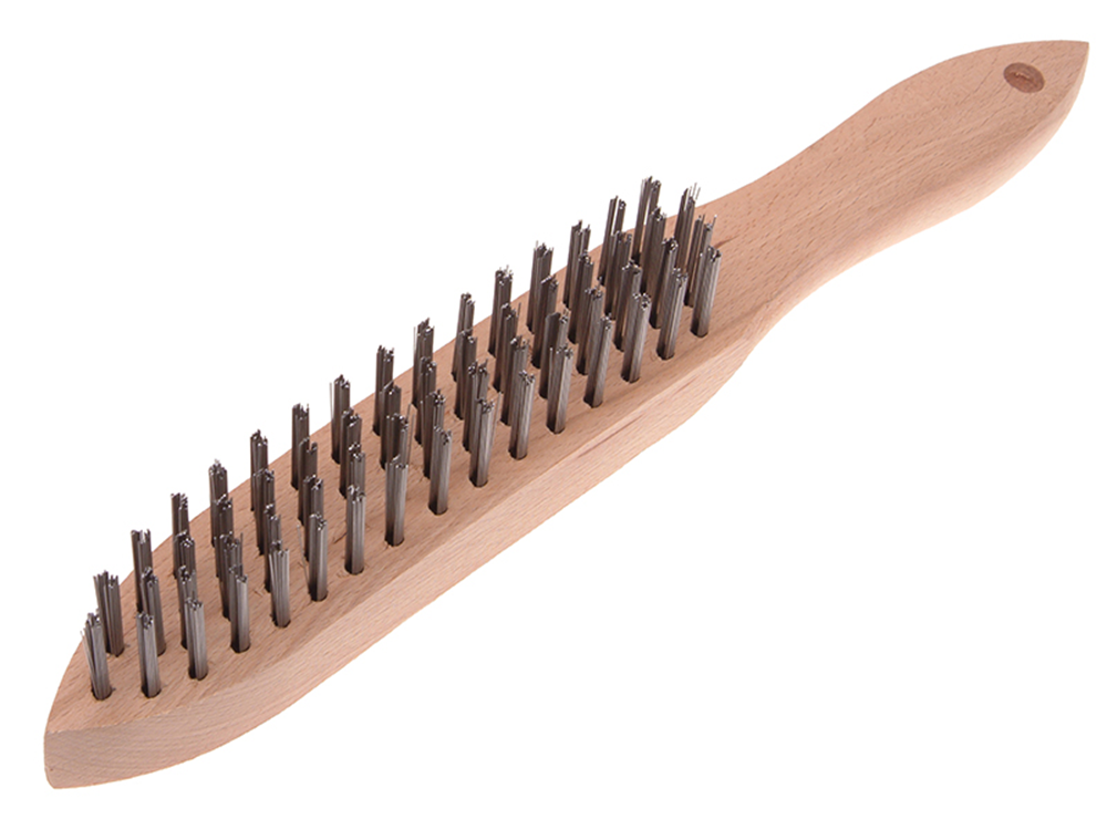 Faithfull FAI6804 680/4 Heavy-Duty Scratch Brush - 4 Row |