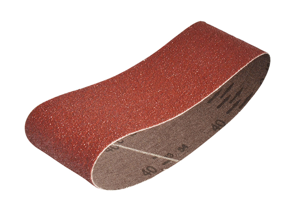 Faithfull FAIAB60400C Cloth Sanding Belt 400 x 60mm Coarse (Pack of 3) |